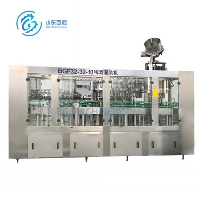 3000BPH Automatic Beer Filling and Capping Machine